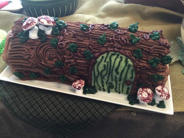 Mini Yule Log Cakes  Little House Big Alaska