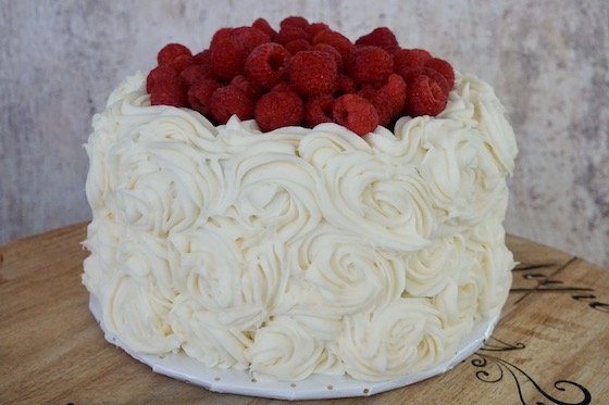 Raspberry Cake With Whipped Cream Filling Recipe